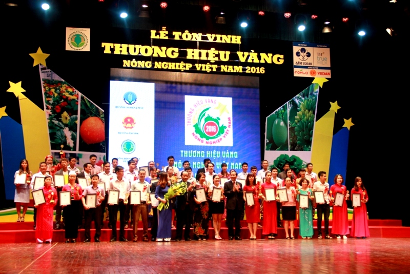  79 doanh nghiệp đạt Thương hiệu vàng nông nghiệp Việt Nam 